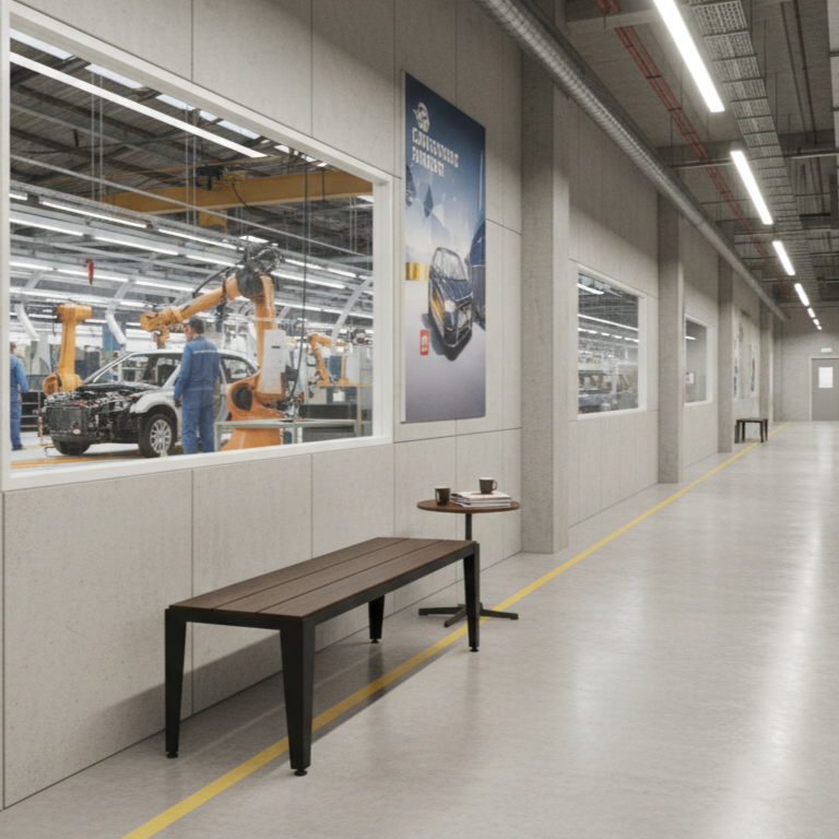 BANCA INTERIOR CR + MP - 135X46X40