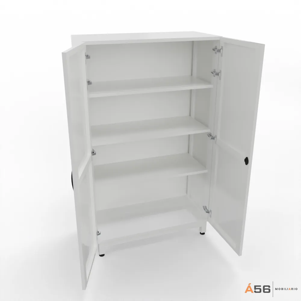 ARMARIO MULTIPROPOSITO 2 PUERTAS - 90X45X150 BLANCO9003-1.webp