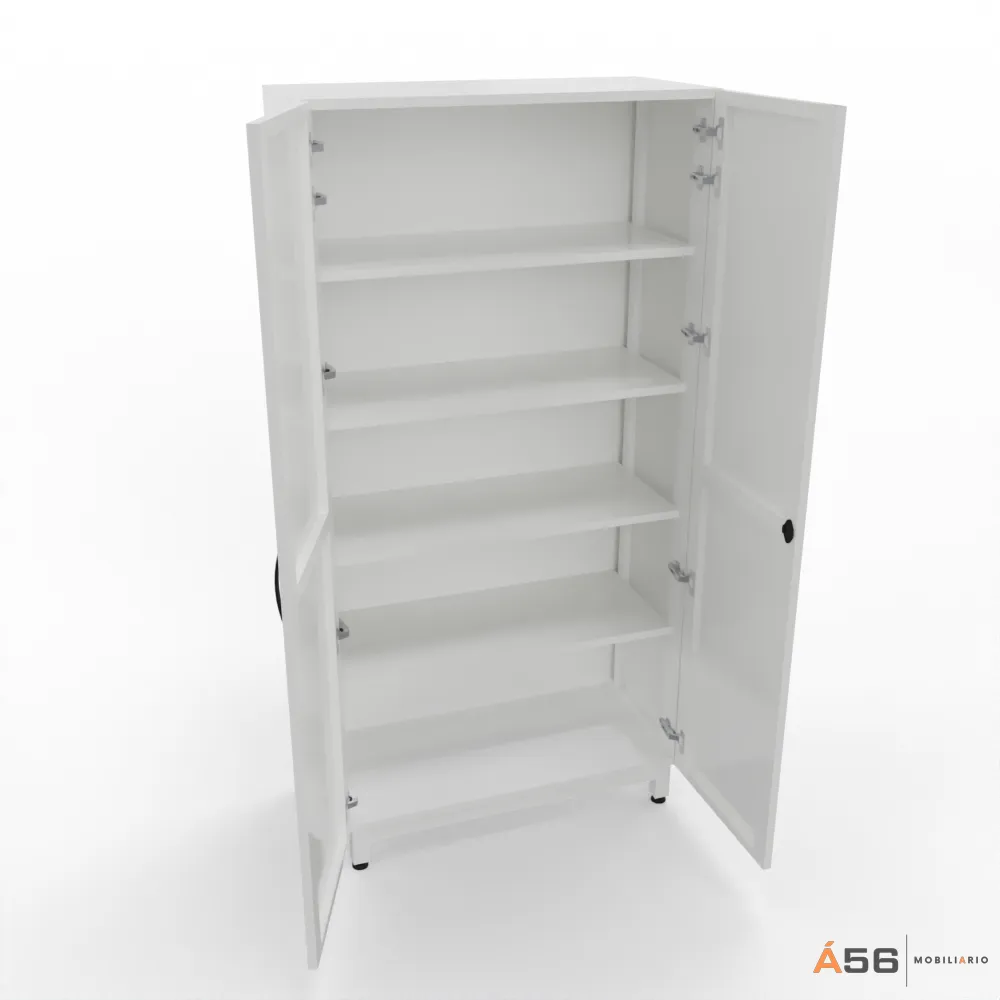 ARMARIO MULTIPROPOSITO 2 PUERTAS - 90X45X180 BLANCO9003-1.webp