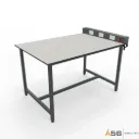 MESA PARA LABORATORIO CON CONECTIVIDAD LATERAL - 150X100X90
