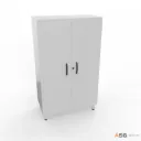 ARMARIO MULTIPROPOSITO 2 PUERTAS ACERO COLD ROLLED - 90X45X150 CM