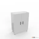 ARMARIO MULTIPROPOSITO 2 PUERTAS ACERO COLD ROLLED - 90X45X120 CM