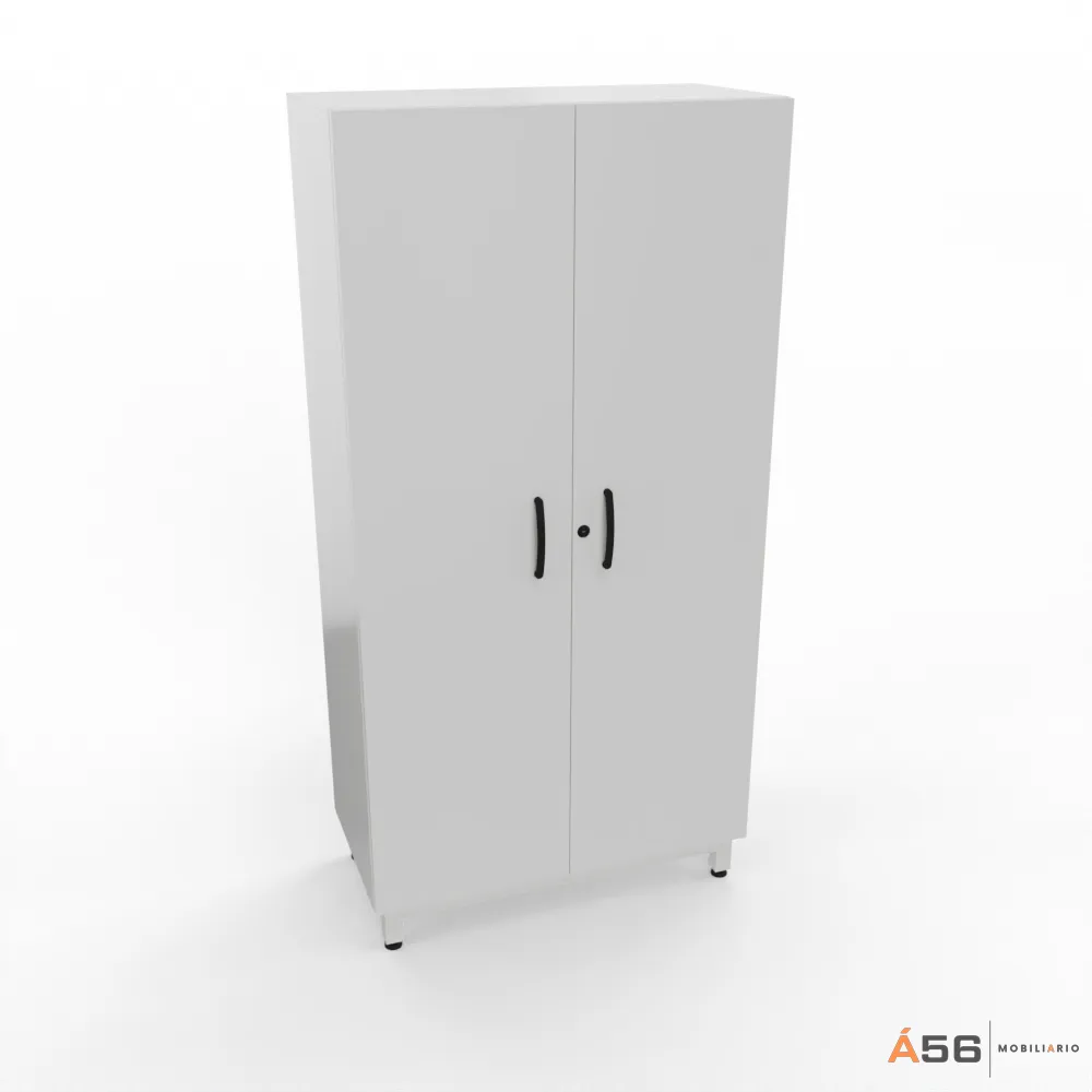 ARMARIO MULTIPROPOSITO 2 PUERTAS ACERO COLD ROLLED - 90X45X180 CM