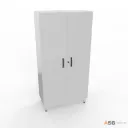 ARMARIO MULTIPROPOSITO 2 PUERTAS ACERO COLD ROLLED - 90X45X180 CM