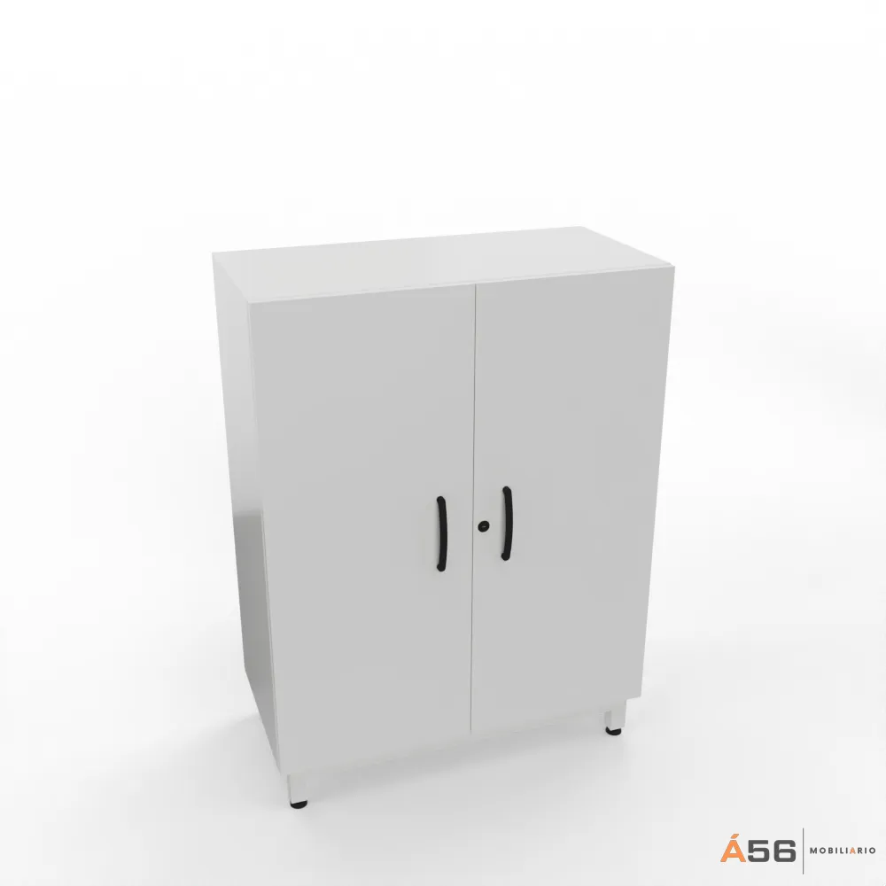 ARMARIO MULTIPROPOSITO 2 PUERTAS ACERO GALVANIZADO - 90X45X120 CM