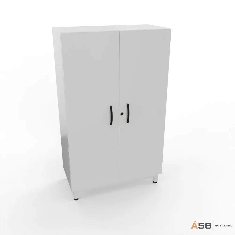 ARMARIO MULTIPROPOSITO 2 PUERTAS ACERO GALVANIZADO - 90X45X150 CM